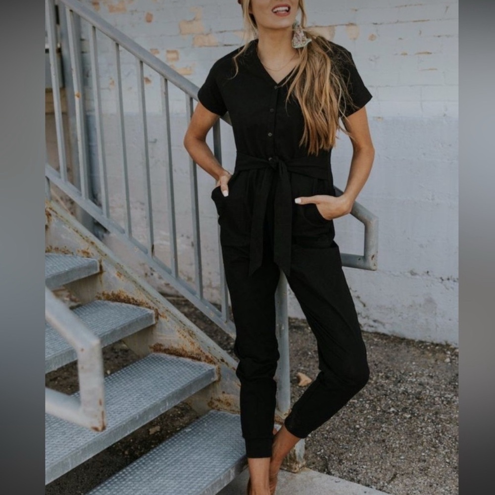 Roolee Black Jumpsuit